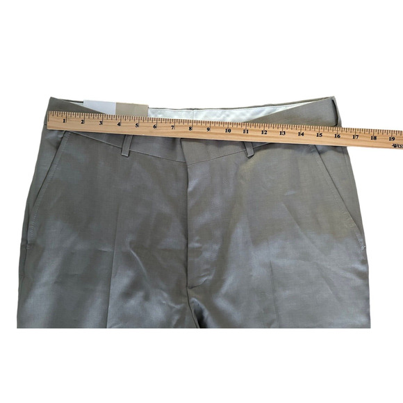 Doc & Amelia by Cintas Men's Chino Dress Pants Straight Leg Size 34 Beige - Picture 6 of 9